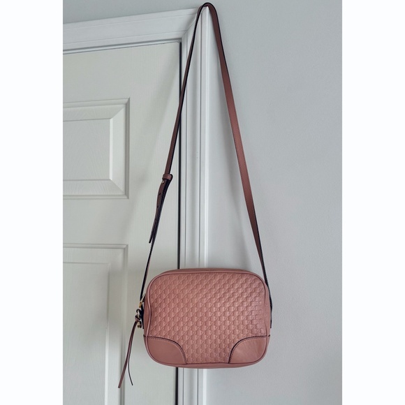 Authentic Gucci Bree Guccissima Leather Crossbody Camera Bag - Picture 14 of 14